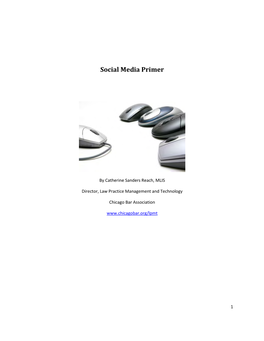 Social Media Primer