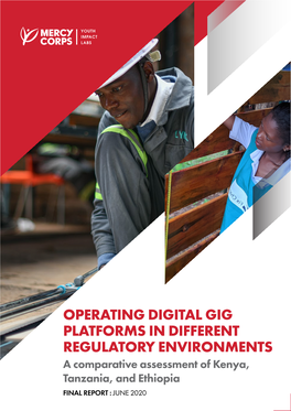 Operating Digital Gig Platforms in Different Regulatory Environments