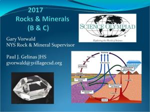 Rocks and Minerals in This Station-Based Event