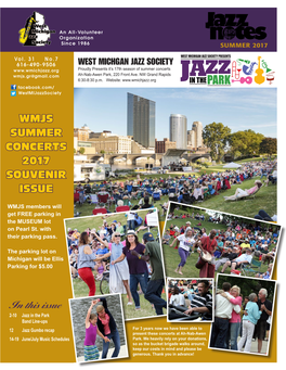 Wmjs Summer Concerts 2017 Souvenir Issue