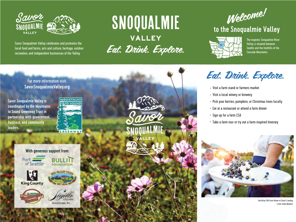 To the Snoqualmie Valley