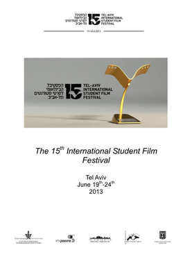 Download: 15Th Tau Isff 2013.Pdf