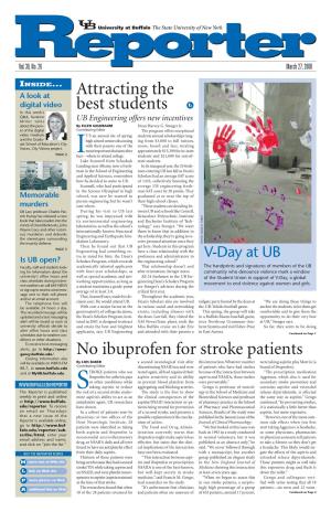 Attracting the Best Students No Ibuprofen for Stroke Patients