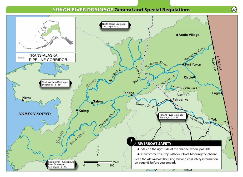2017 Yukon River Drainage General and Special Sport Fish Regulations
