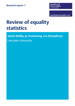 Review of Equality Statistics