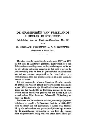 Gramineeën Van Frieslands
