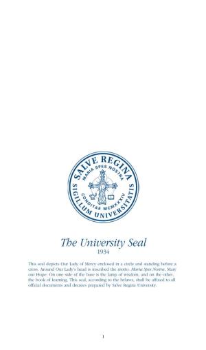 The University Seal 1934