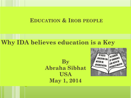 Education & Irob