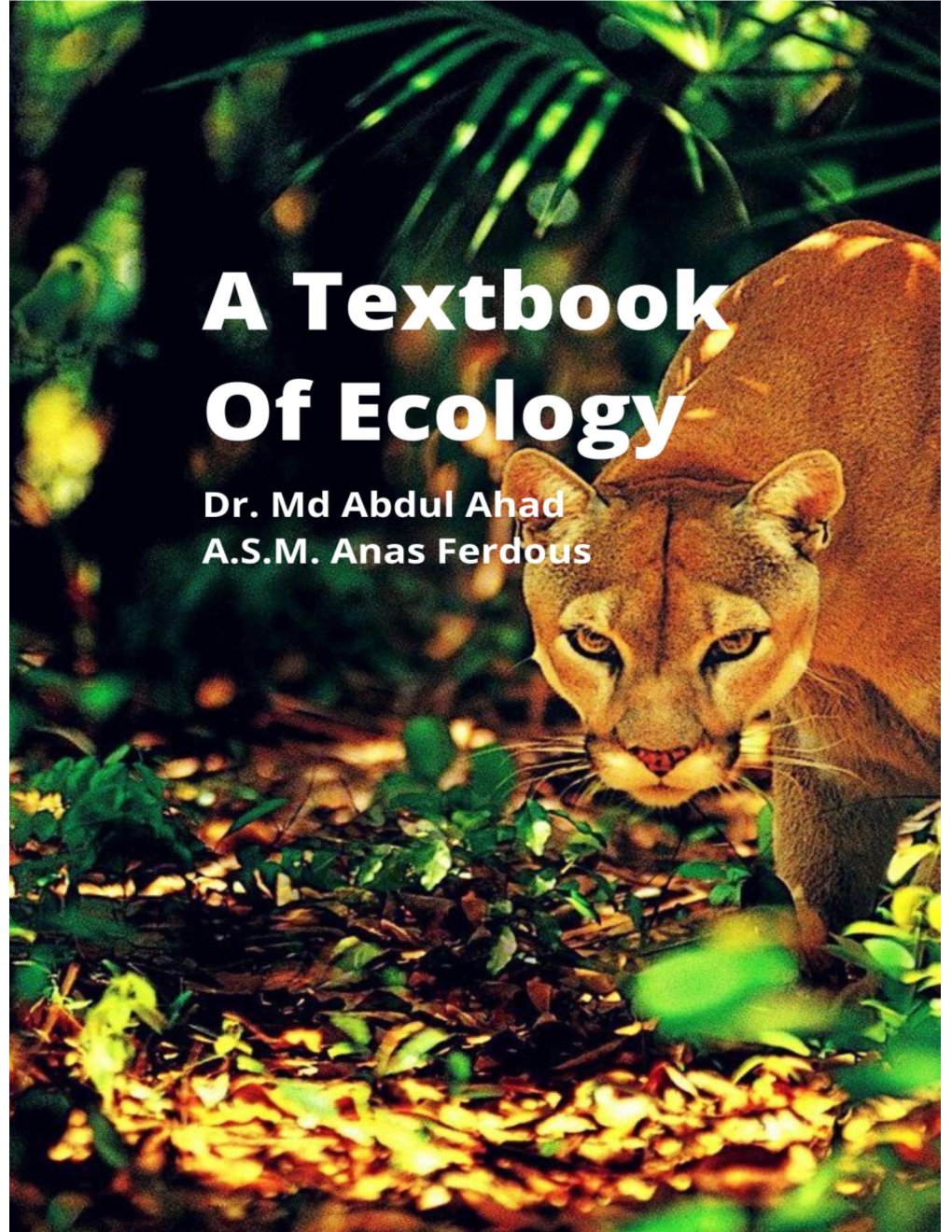 A Textbook of Ecology