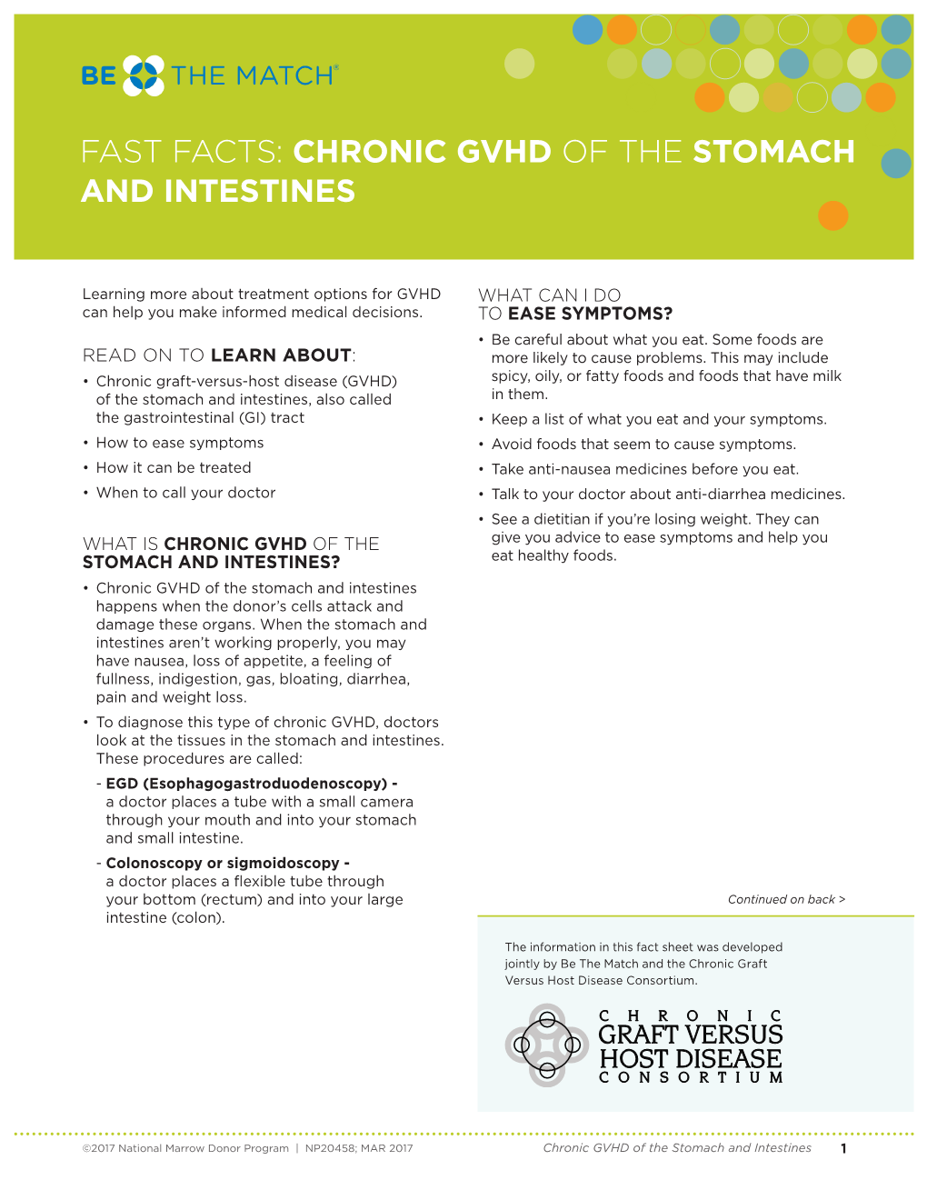 Fast Facts: Chronic Gvhd of the Stomach and Intestines