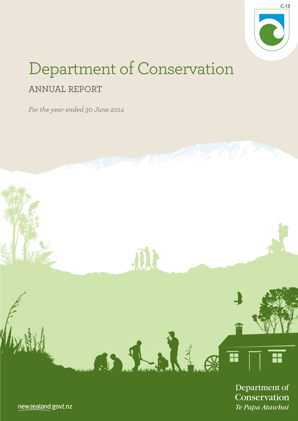 Department of Conservation Annual Report 2014