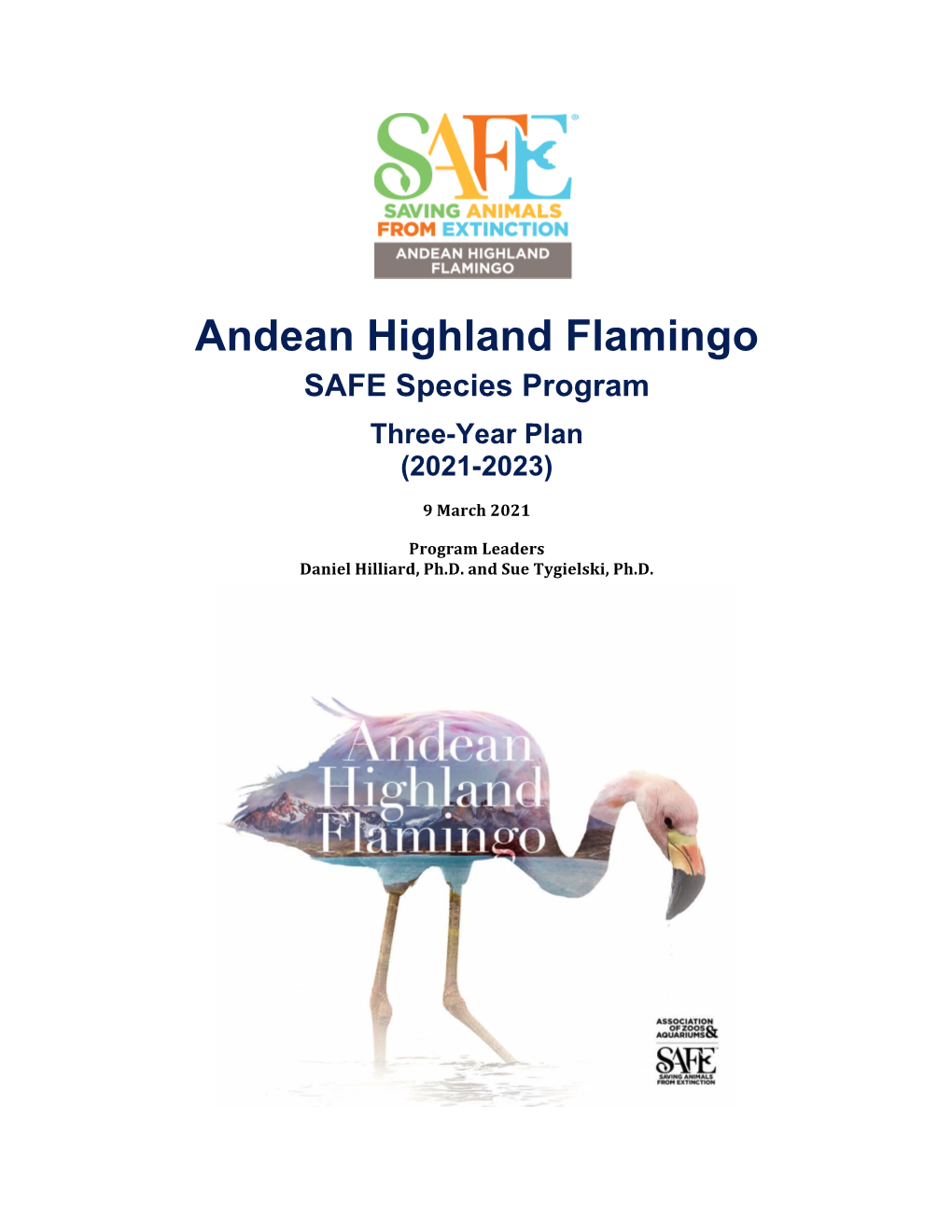 Andean Highland Flamingo SAFE.Program Plan.2021-2023