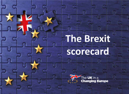 The Brexit Scorecard Foreword