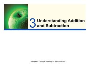 3Understanding Addition and Subtraction
