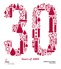 Years of AIDS CANFAR Annual Report 2011-2012