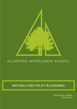 Anti-Bullying Policy & Guidance