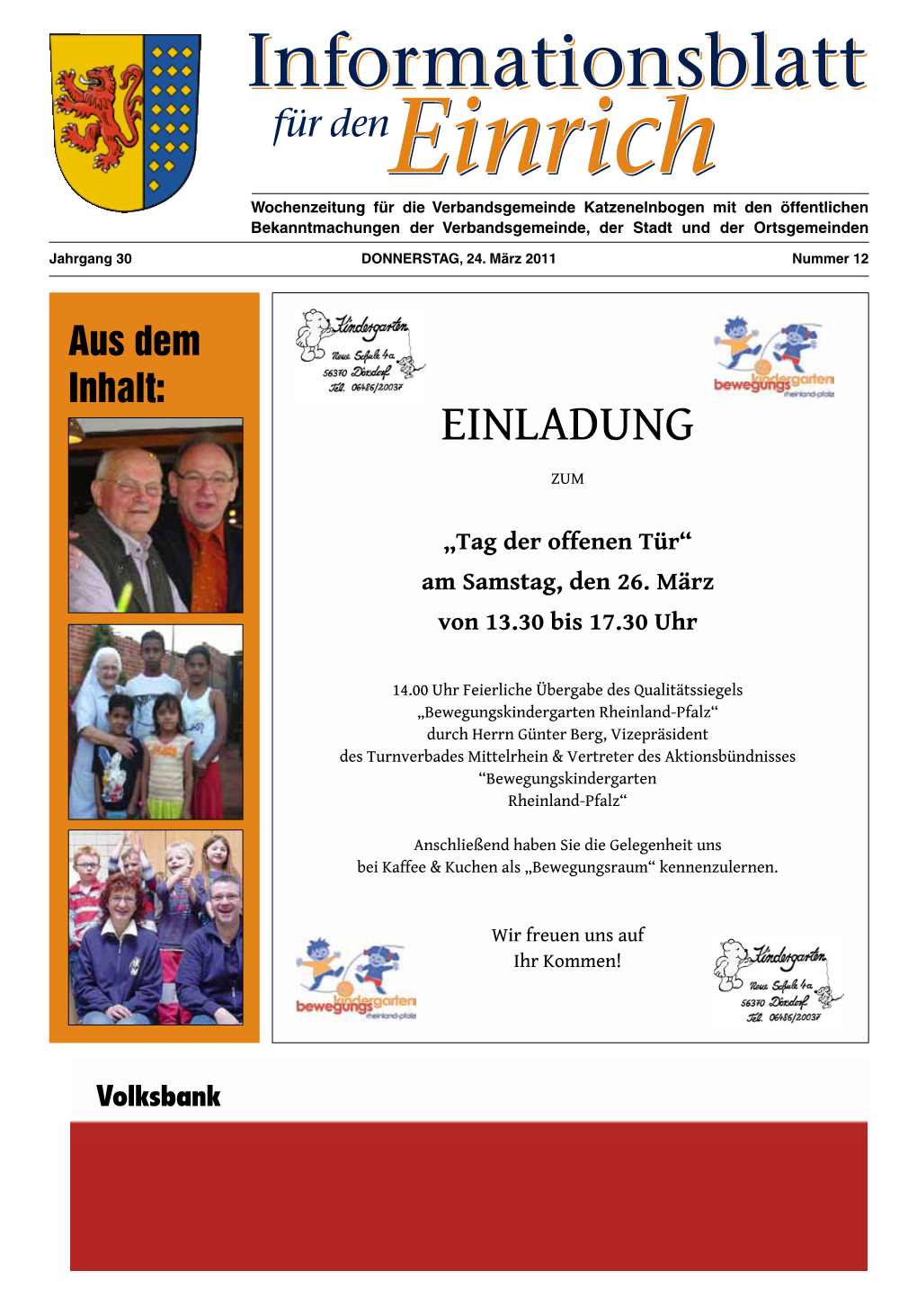 Informationsblatt