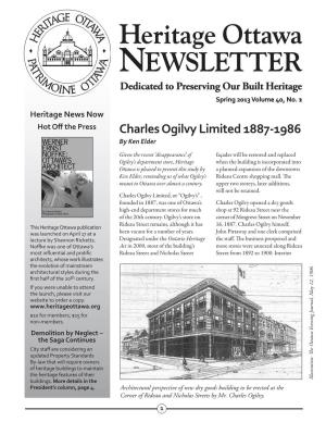 Charles Ogilvy Limited 1887-1986 by Ken Elder