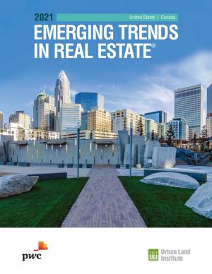 Emerging Trends in Real Estate®