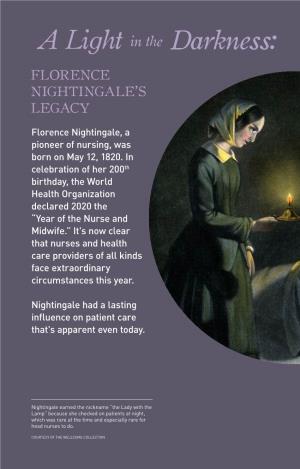 A Light in the Darkness: Florence Nightingale's Legacy