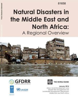 Natural Disasters in the Middle East and North Africa