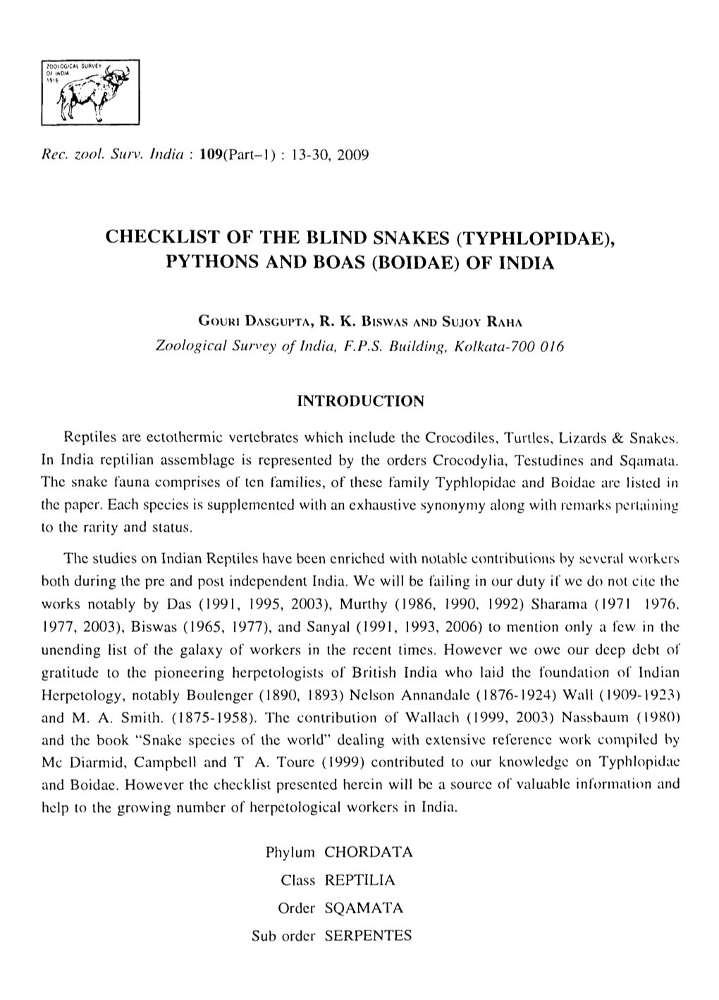 checklist-of-the-blind-snakes-typhlopidae-pythons-and-boas-boidae