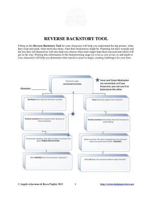 Reverse Backstory Tool