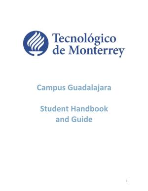 Campus Guadalajara Student Handbook and Guide