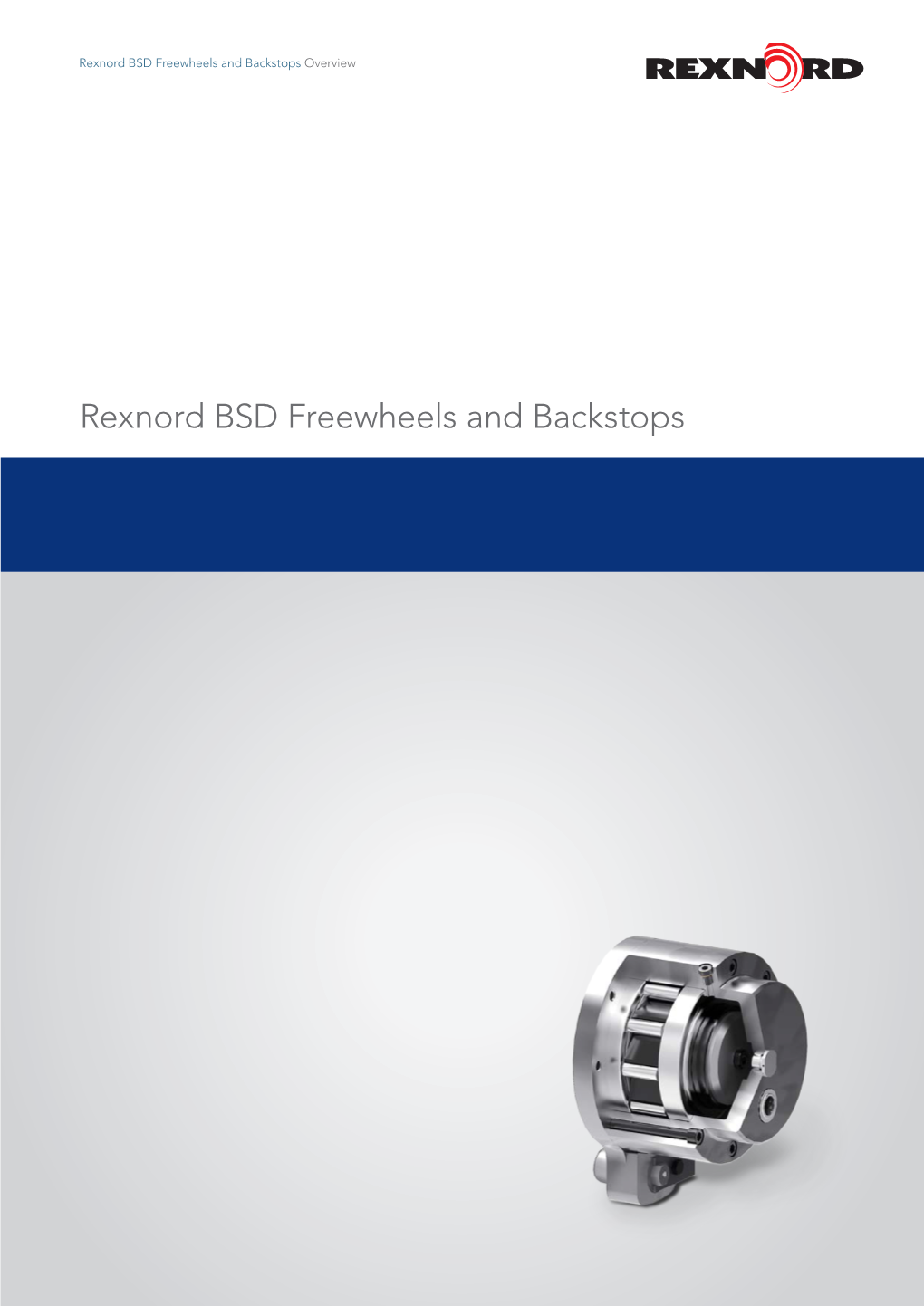 Rexnord BSD Freewheels and Backstops Overview