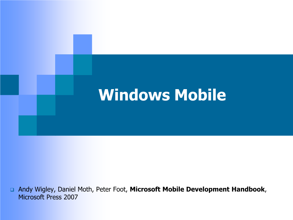 Windows Mobile