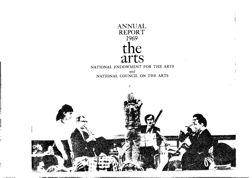 National Endowment for the Arts Annual Report 1968