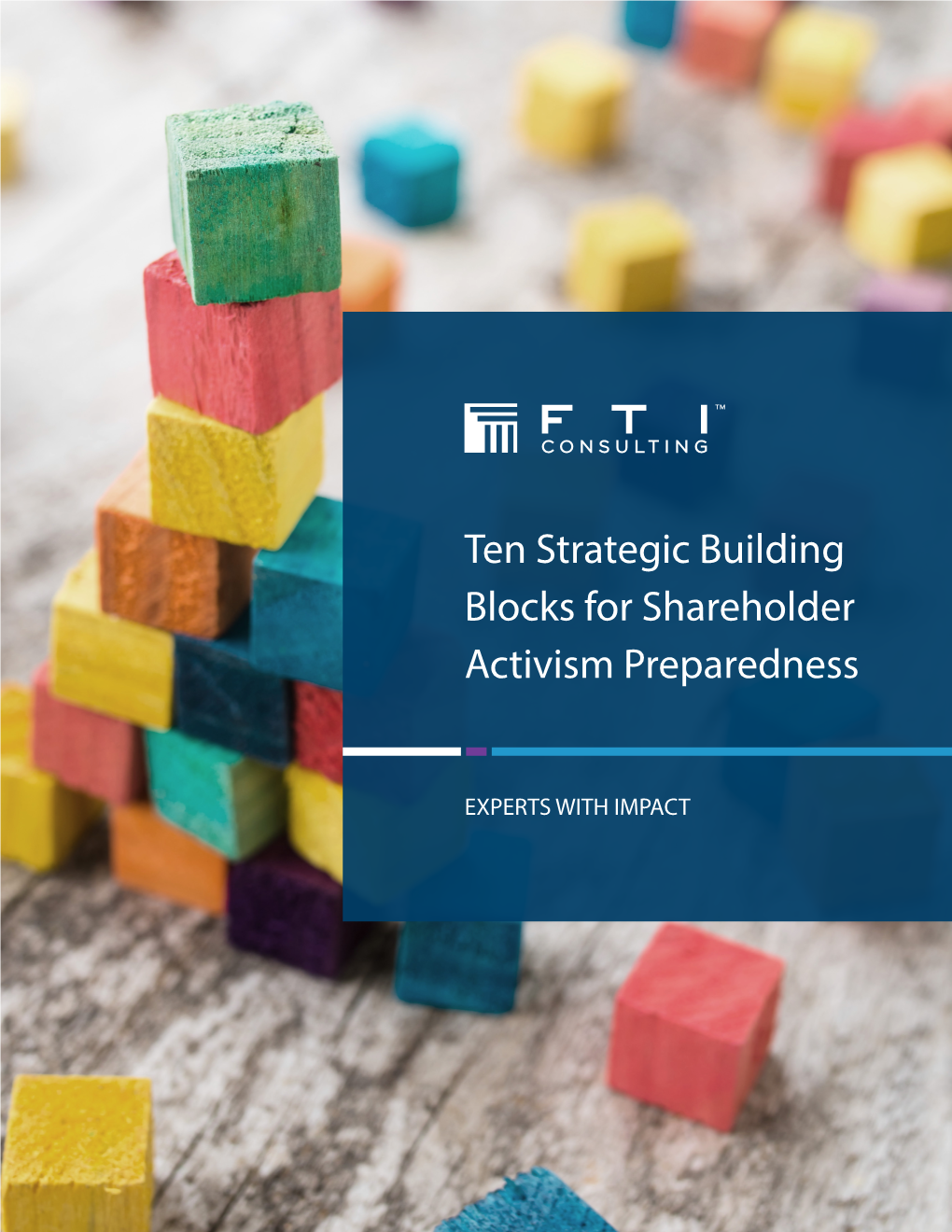 Ten Strategic Building Blocks for Shareholder Activism Preparedness