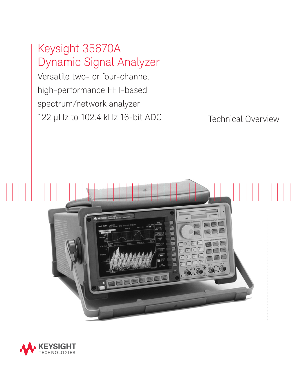 Keysight 35670A Dynamic Signal Analyzer