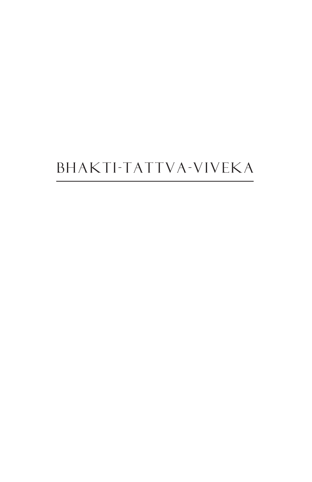 Bhakti Tattva Viveka.Pdf