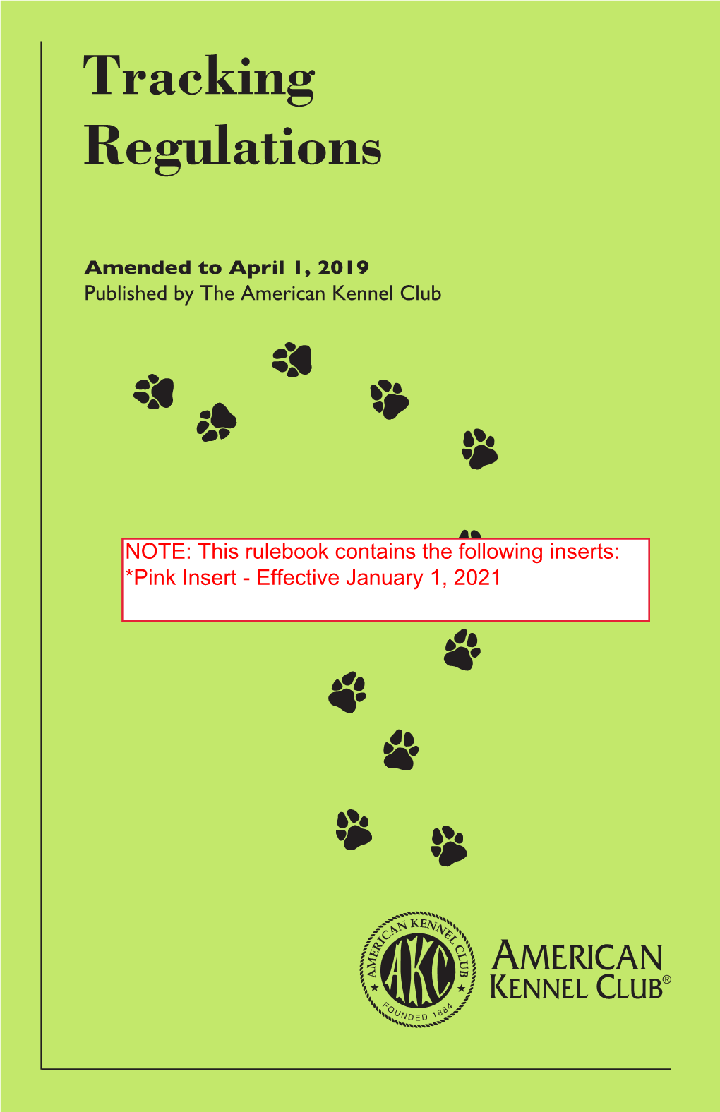 Tracking Regulations