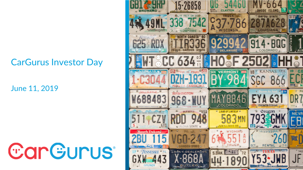 Cargurus Investor Day