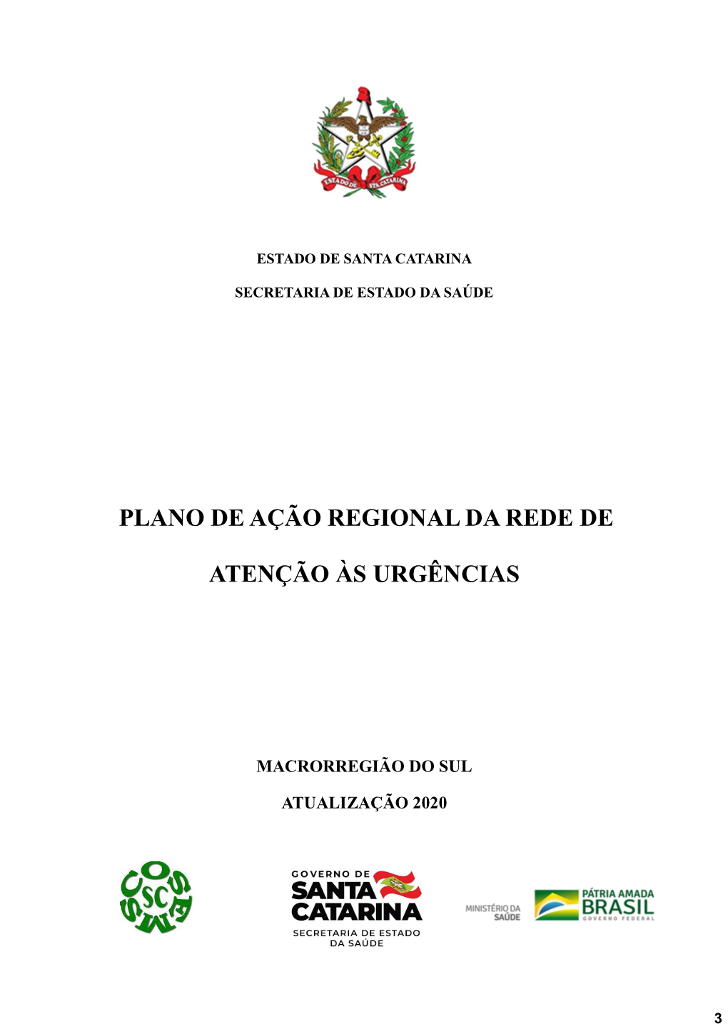 Plano De Ação Regional Da Rede De Atenção Às