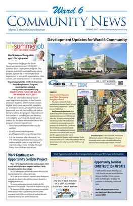 Ward 6 Community News (Spring 2017)