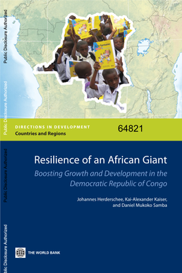 Boosting Growth and Development in the Democratic Republic of Congo