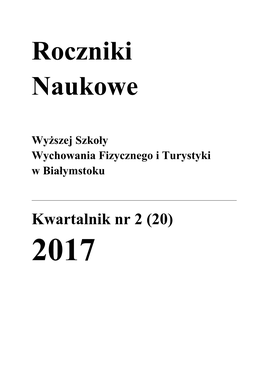 Roczniki Wswsit II Kw.2017