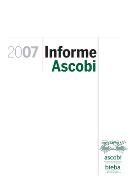 Informe ASCOBI 2007