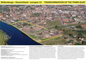 Wittenberge - Deutschland - Europan 12 TRANSFORMATION of the TOWN QUAY