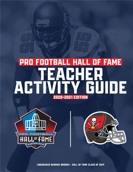 Derrick Brooks - Hall of Fame Class of 2014 TAMPA BAY Buccaneers Team History