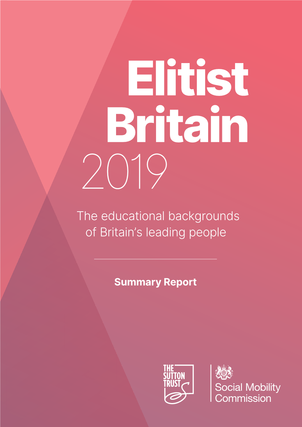 The Educational Backgrounds of Britain's Leading People