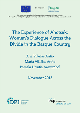 Women's Dialogue Across the Divide in the Basque Country
