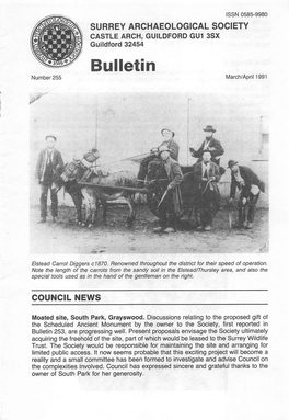 Bulletin N U M B E R 2 5 5 March/April 1991