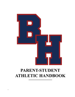 Parent Student Handbook 7/22/2021