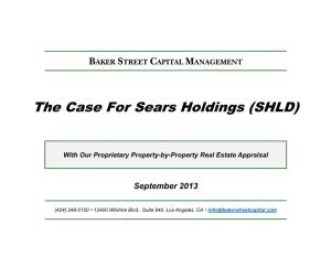 The Case for Sears Holdings (SHLD)