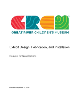 Exhibit Design, Fabrication, and Installation