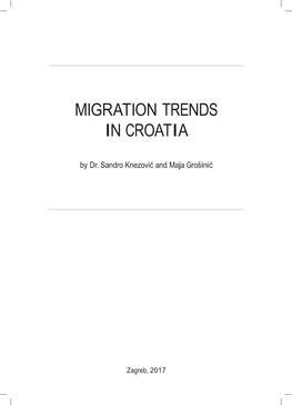 Migration Trends in Croatia